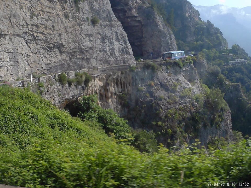 Estrada pela Costa Amalfitana