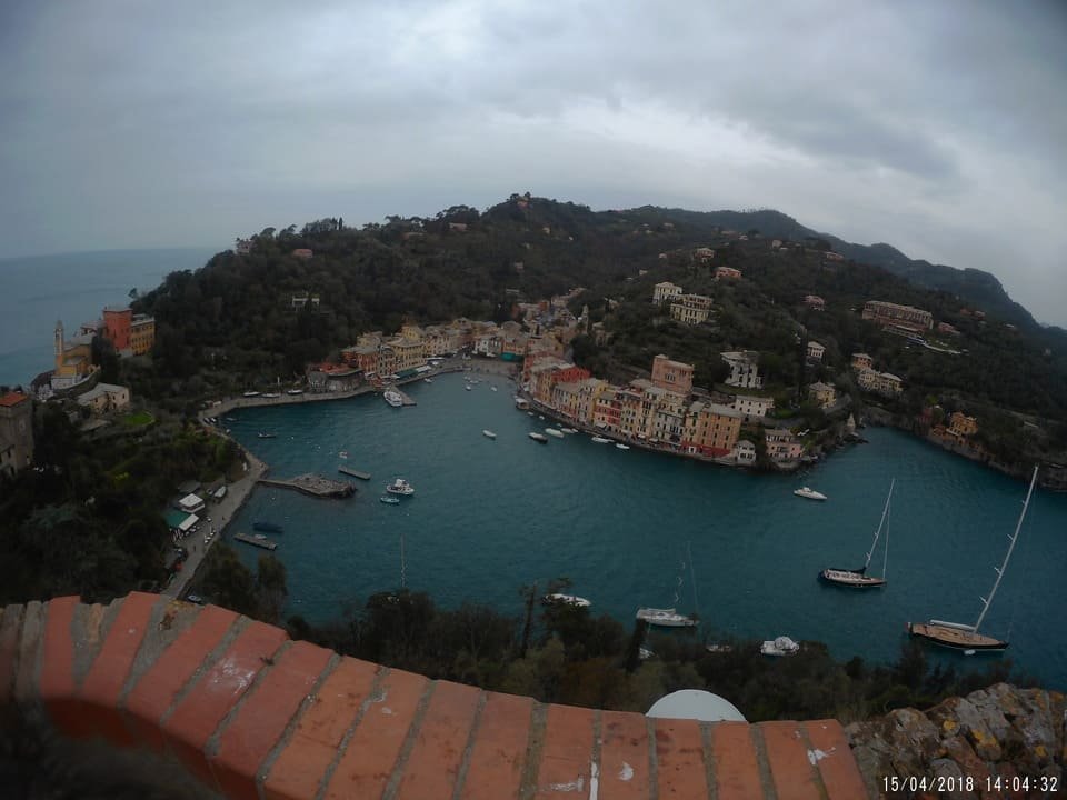 Vista aerea Portofino