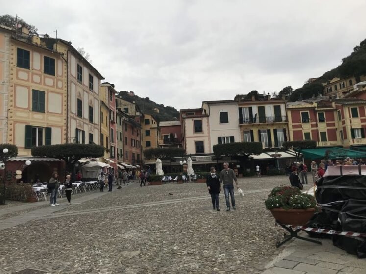 Praca principal Portofino, Itália