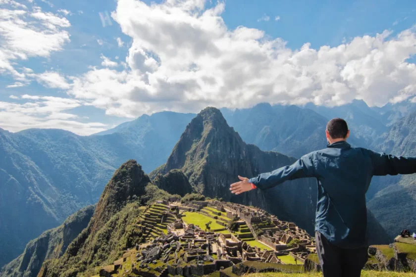 Ruínas de Machu Picchu, no Peru