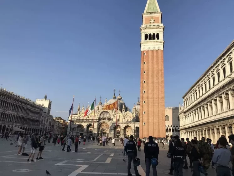 Vista da Piazza San Marco - Veneza, Itália