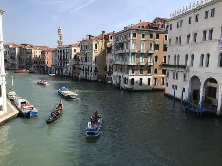 Vista aérea dos canais-veneza - Guia completo da Itália