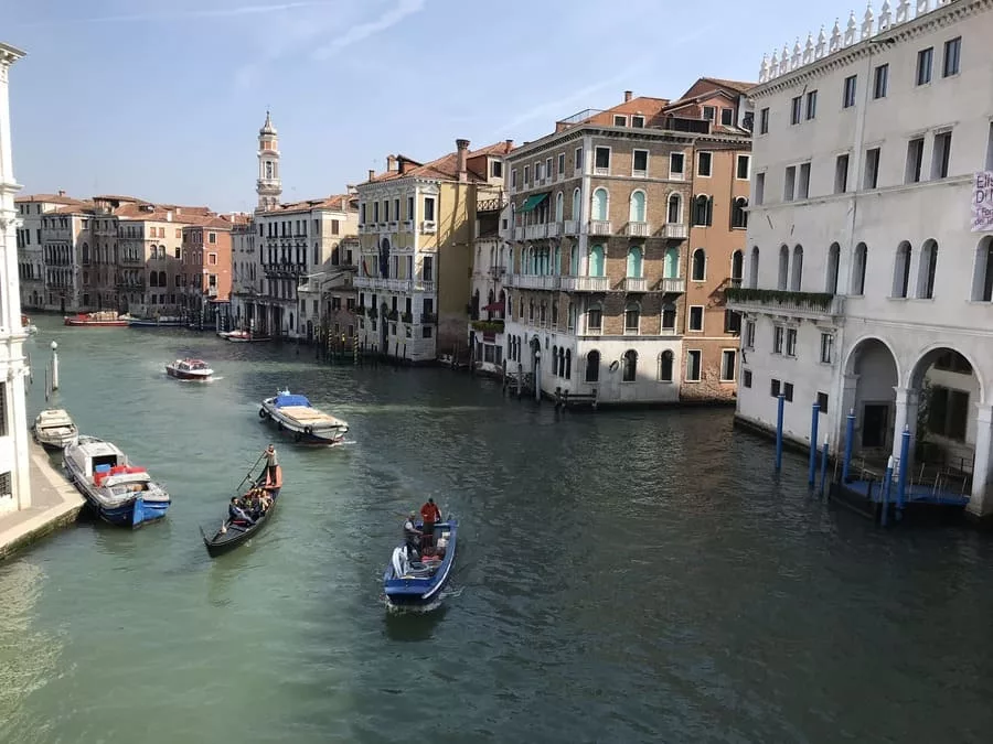 Vista aérea dos canais-veneza - Guia completo da Itália