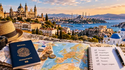 Quanto custa viajar para Europa em 2026? Destinos onde seu dinheiro pode render mais