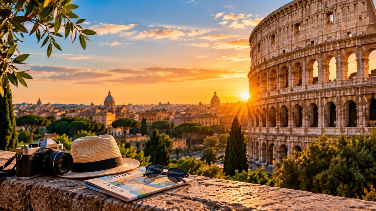 Planejamento de custos para viajar à Itália em 2026