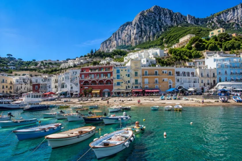 Marina Grande em Capri