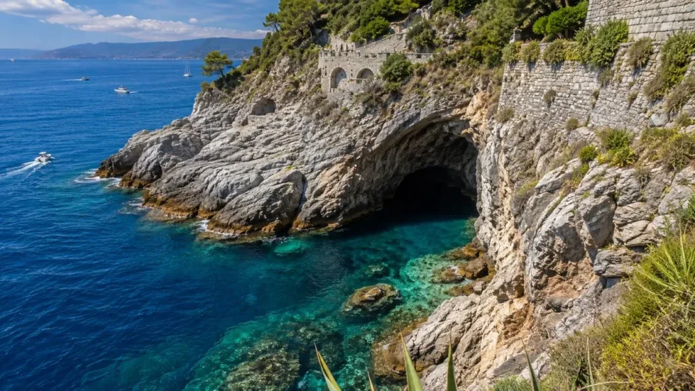 Gruta de Byron em Portovenere, Ligúria