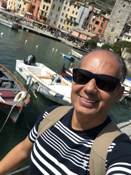 Experiência do autor durante viagem pela Ligúria italiana